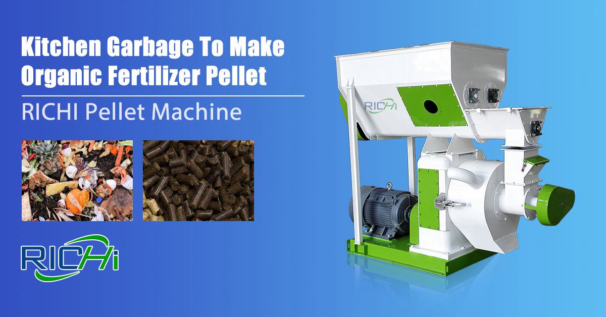 RICHI chicken manure pellet machine for slae